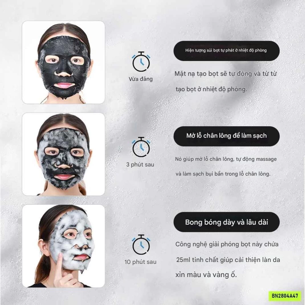 SÉT 10 MẶT NẠ THẢI ĐỘC JOMTAM