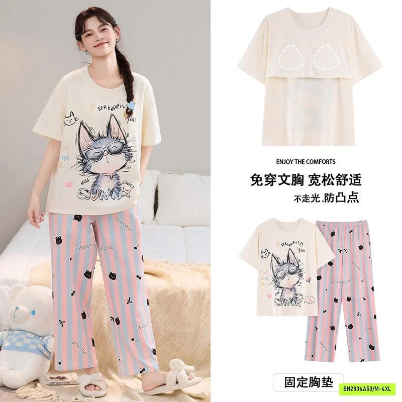 BỘ MẶC NHÀ HOẠT HÌNH QUẦN DÀI CAO CẤP