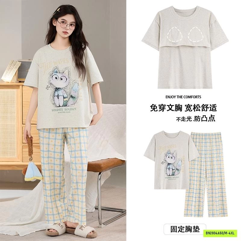 BỘ MẶC NHÀ HOẠT HÌNH QUẦN DÀI CAO CẤP