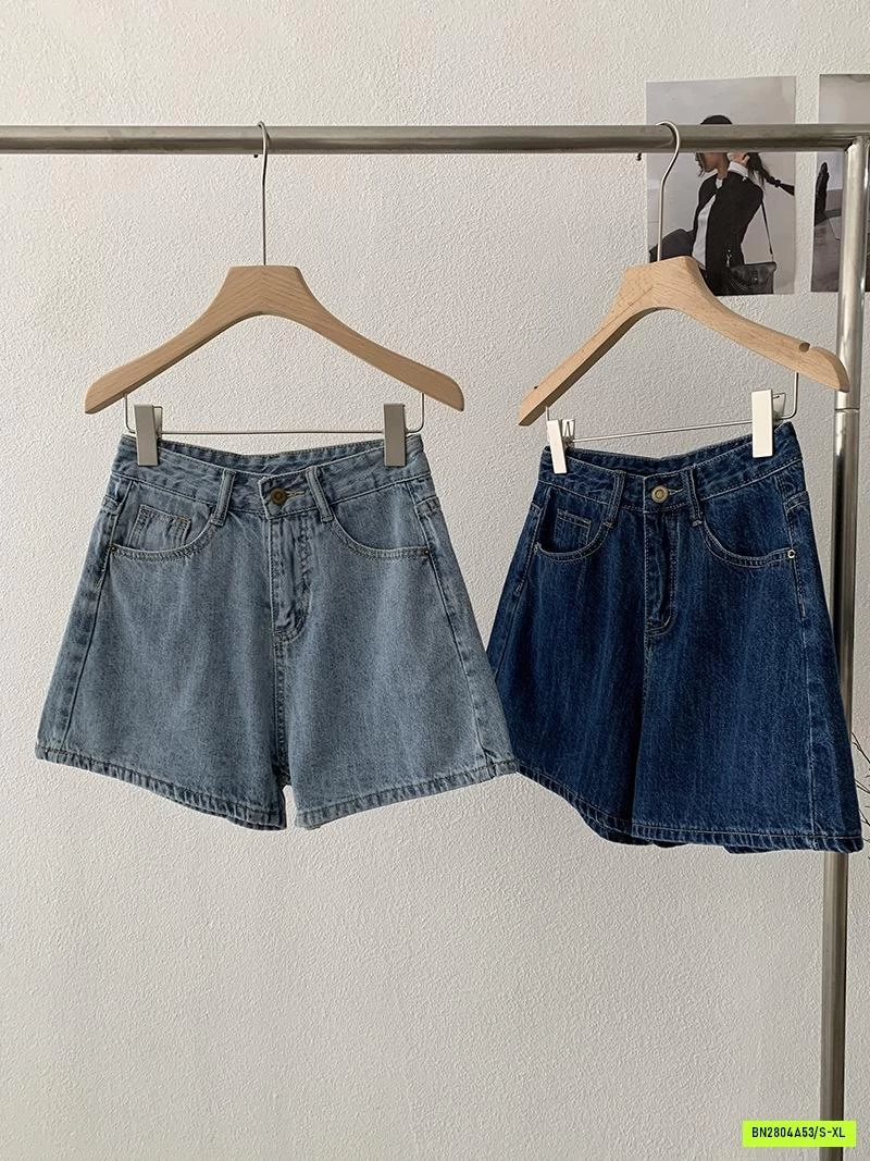 SHORT JEANS CẠP CAO