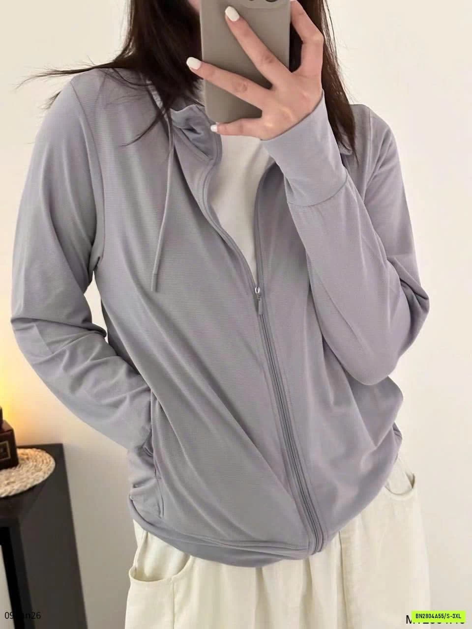 ÁO CHỐNG NẮNG TRƠN MÀU