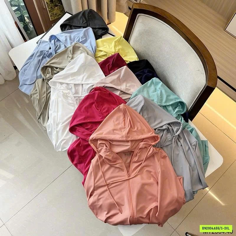 ÁO CHỐNG NẮNG TRƠN MÀU