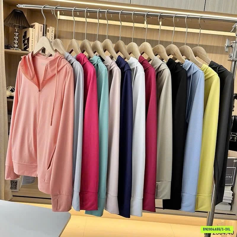 ÁO CHỐNG NẮNG TRƠN MÀU