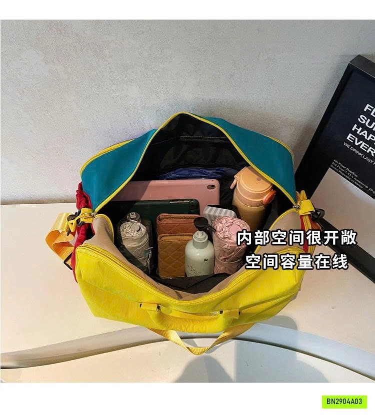 TÚI DU LỊCH ĐA NĂNG PHỐI MÀU TRENDY