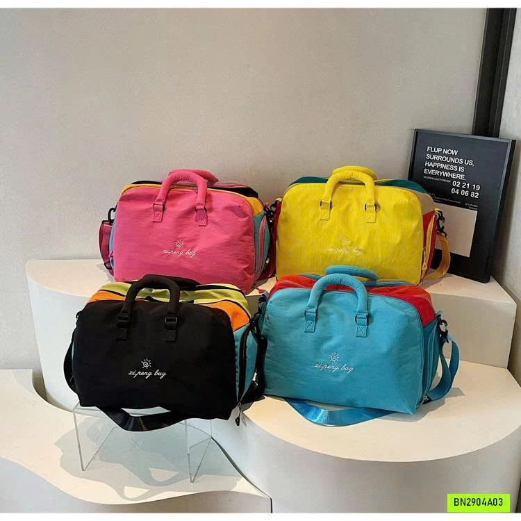 TÚI DU LỊCH ĐA NĂNG PHỐI MÀU TRENDY