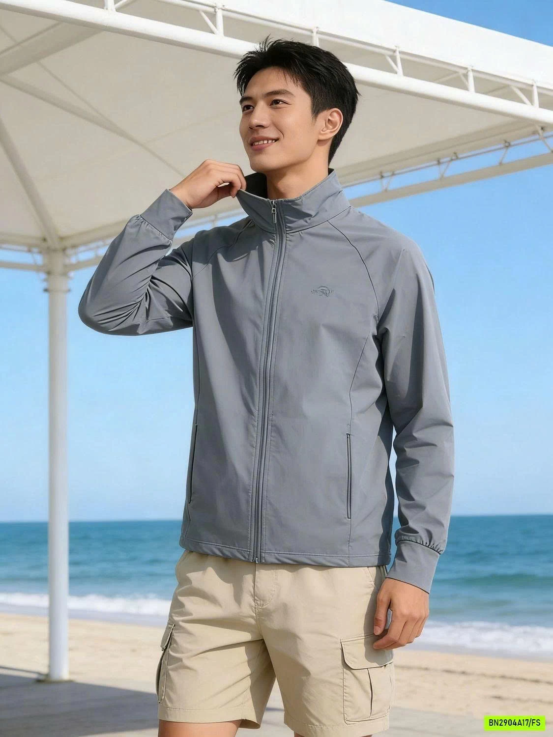 ÁO CHỐNG NẮNG CỔ ĐỨNG NAM