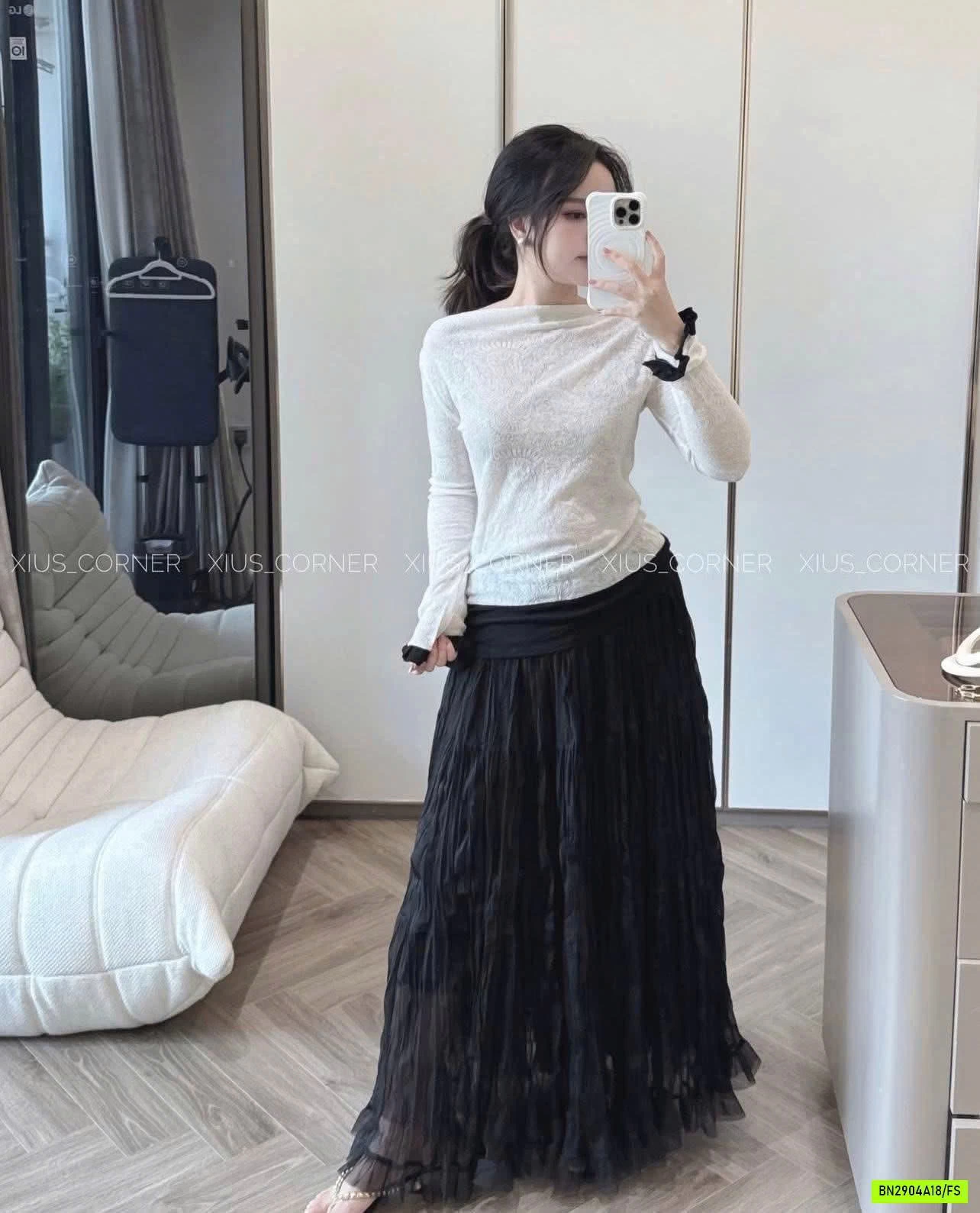 CHÂN VÁY VOAN ANNA