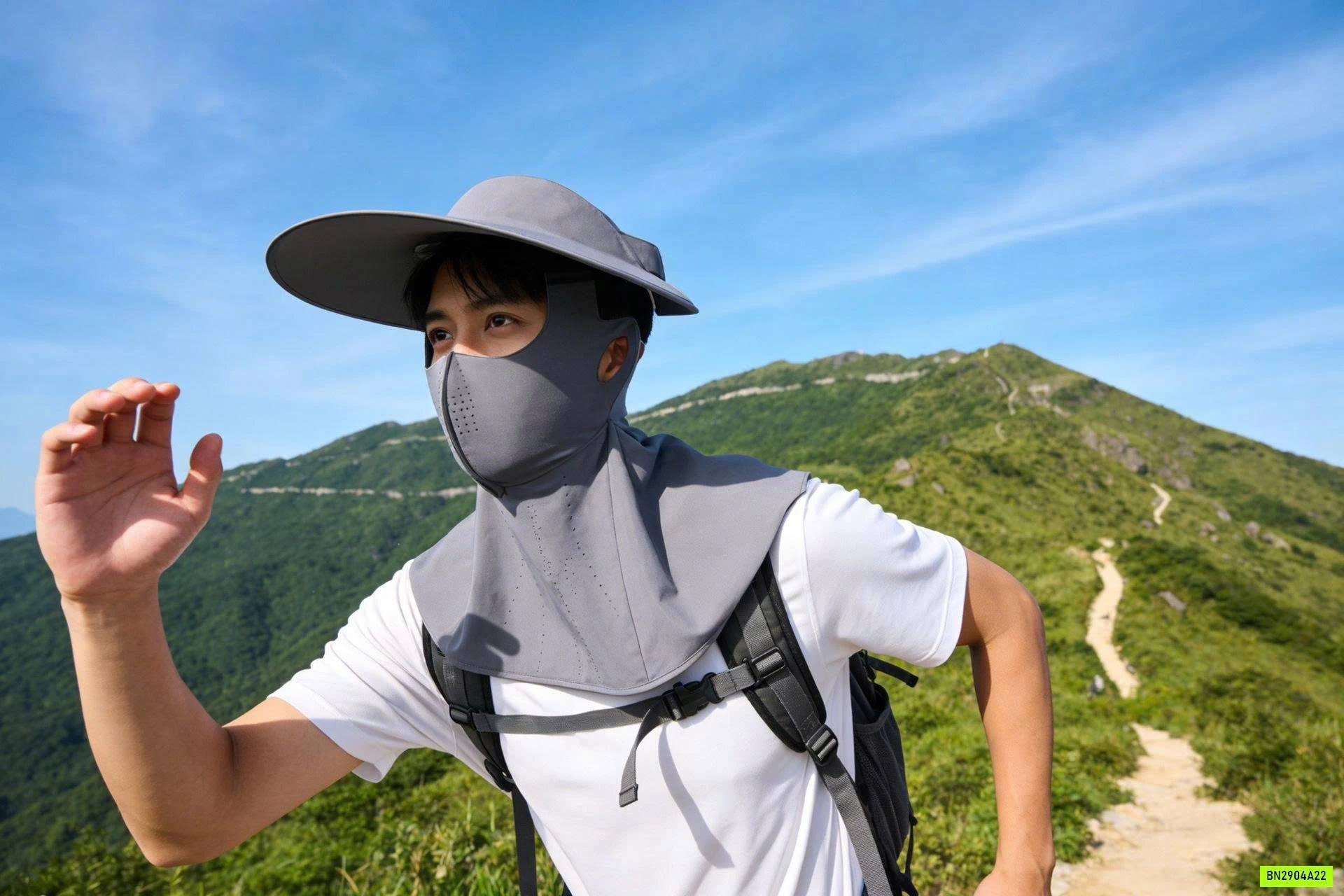 SÉT MŨ+KHẨU TRANG CHỐNG NẮNG XUẤT NHẬT GALOUU