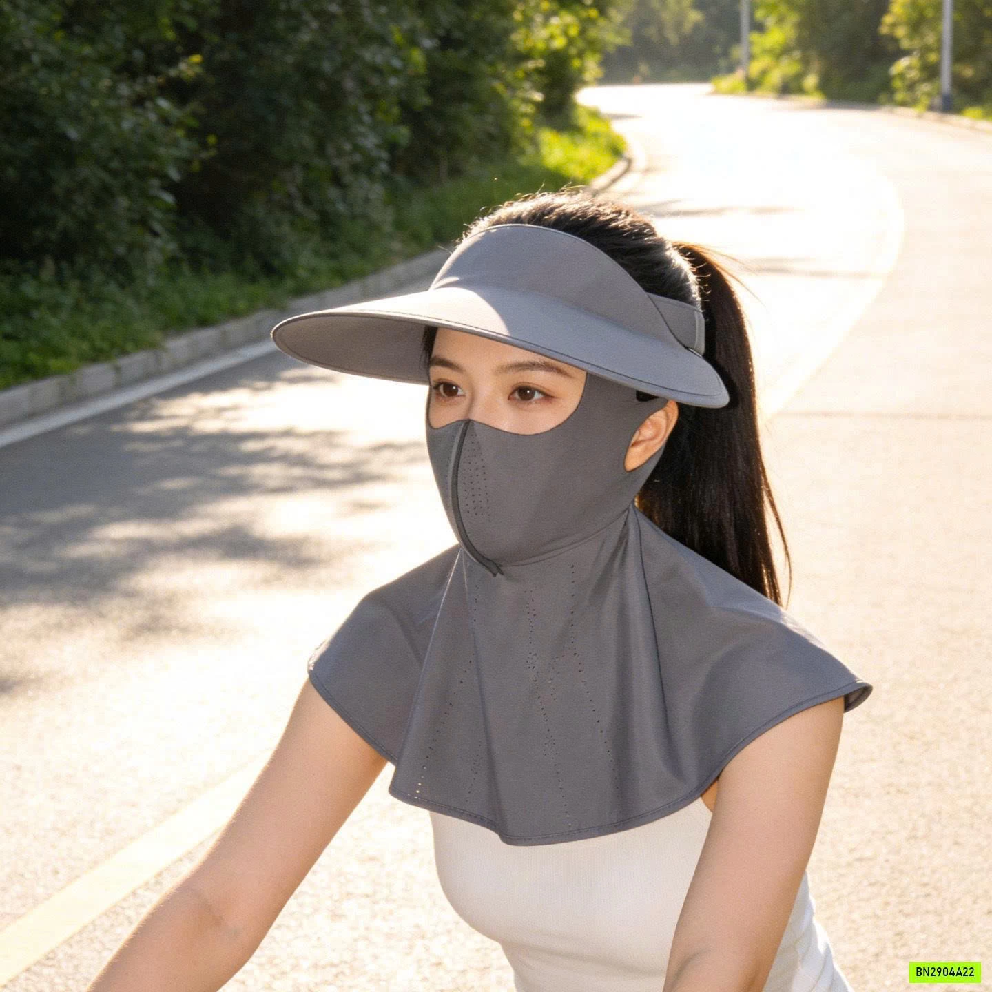 SÉT MŨ+KHẨU TRANG CHỐNG NẮNG XUẤT NHẬT GALOUU