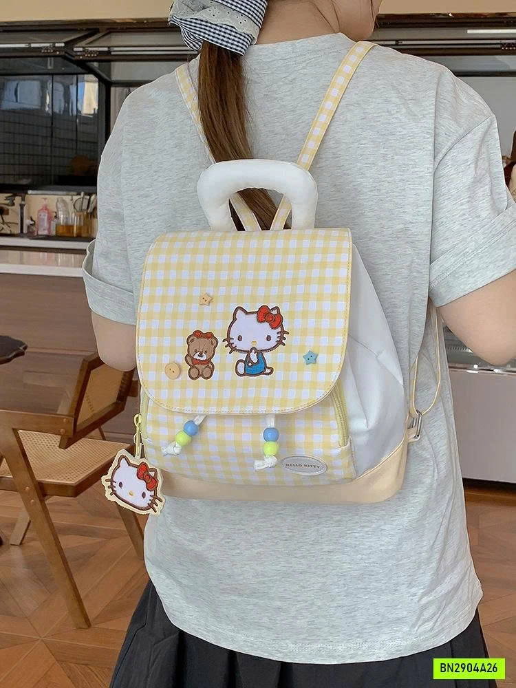 BALO KITTY VÀNG ĐÁNG YÊU