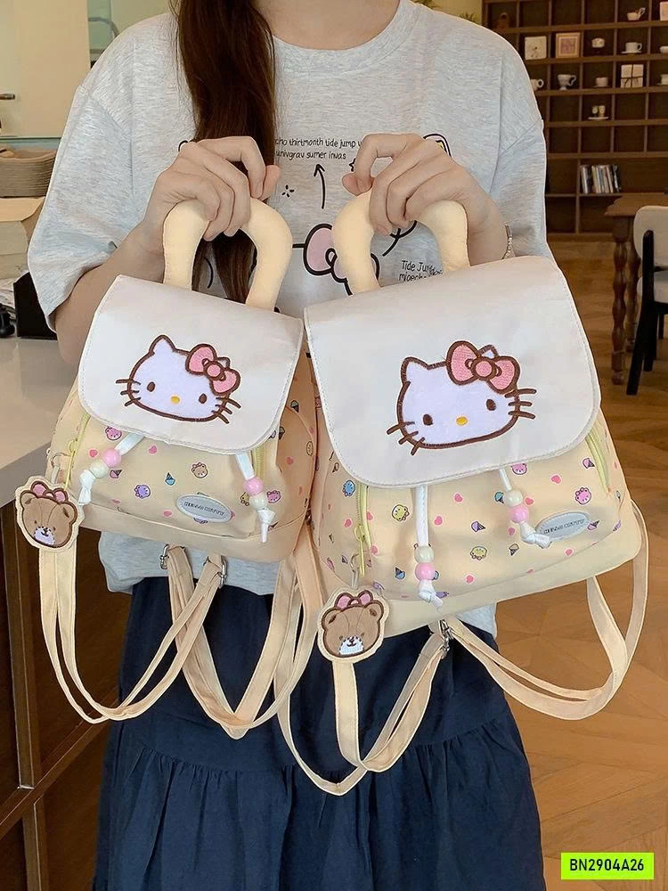 BALO KITTY VÀNG ĐÁNG YÊU