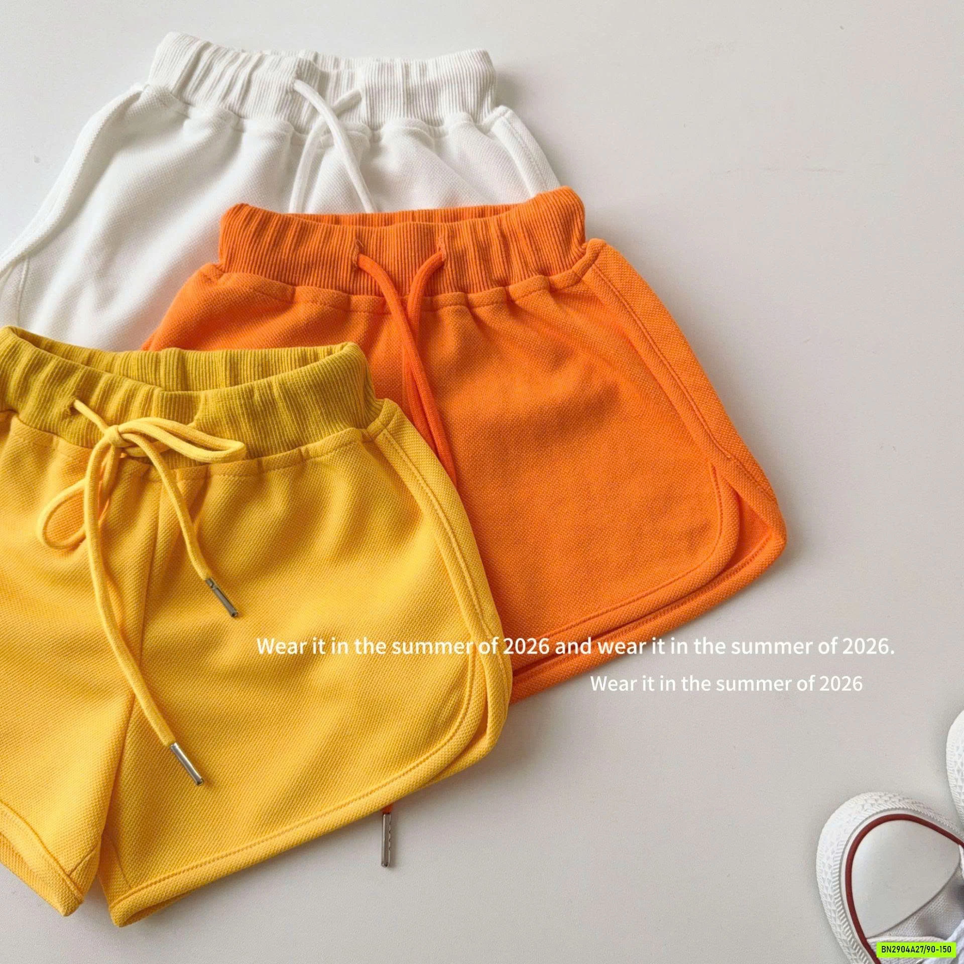 SHORT THỂ THAO CẠP CHUN T&QKIDS
