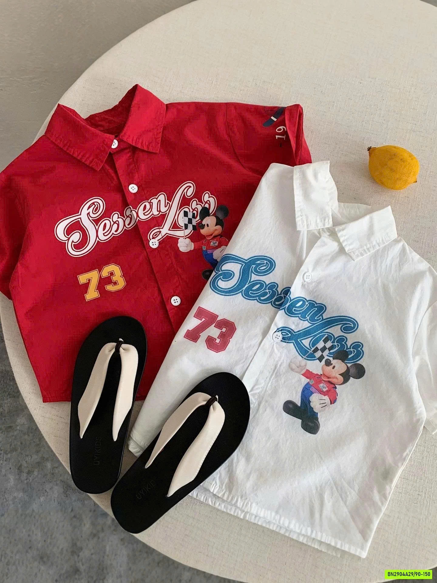 SƠ MI CHỮ MICKEY