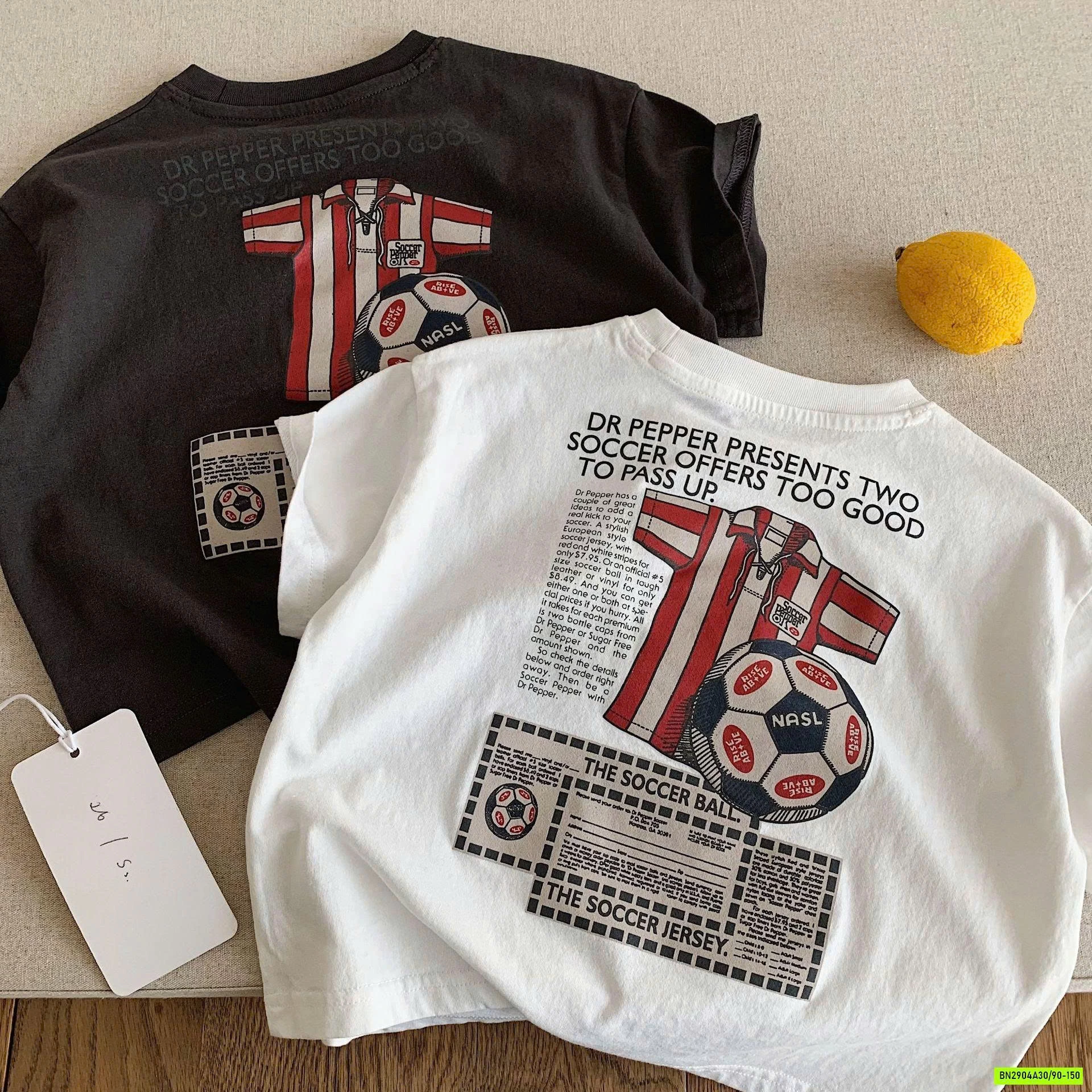 ÁO THUN IN BÓNG ĐÁ