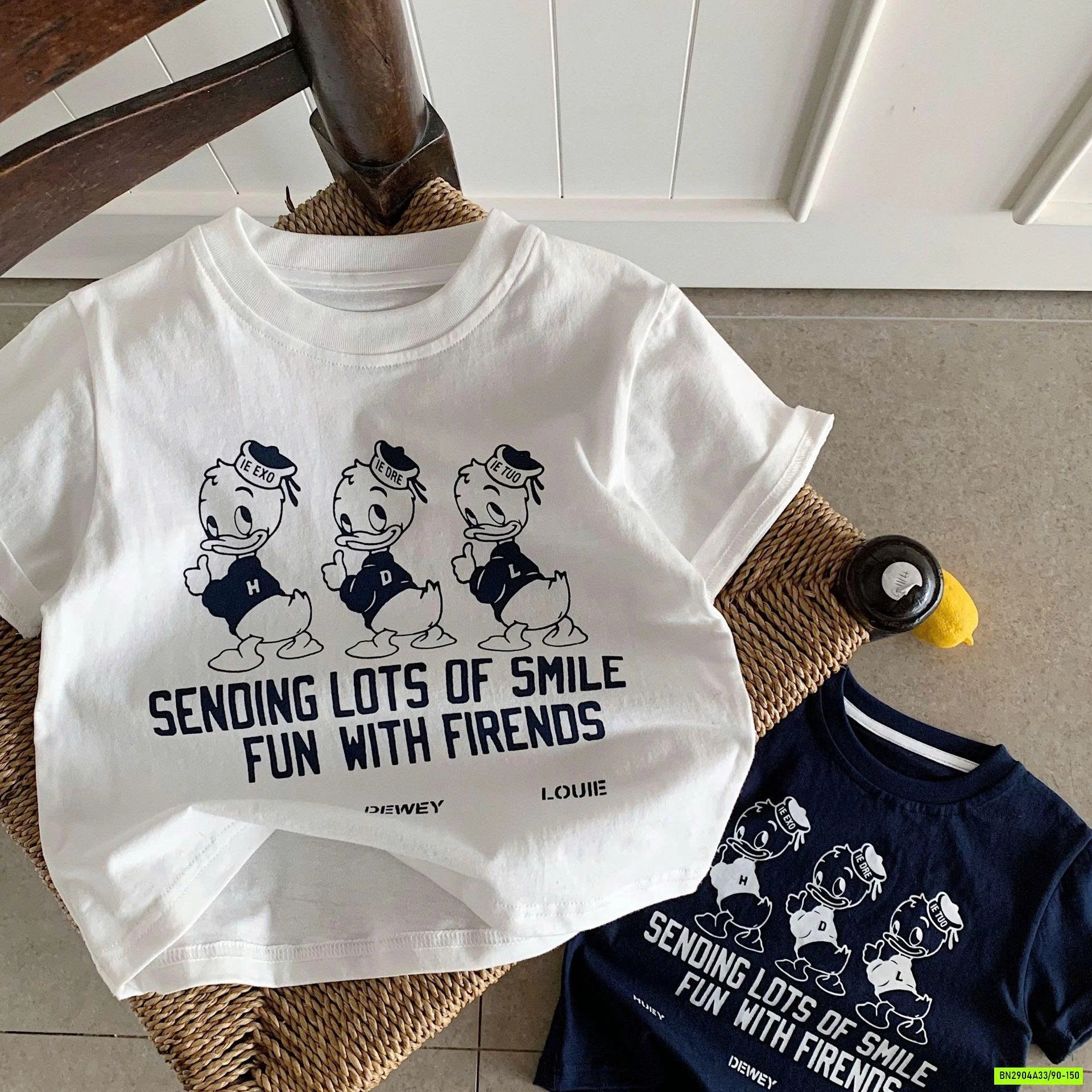 ÁO THUN 3 CHÚ VỊT DONAL