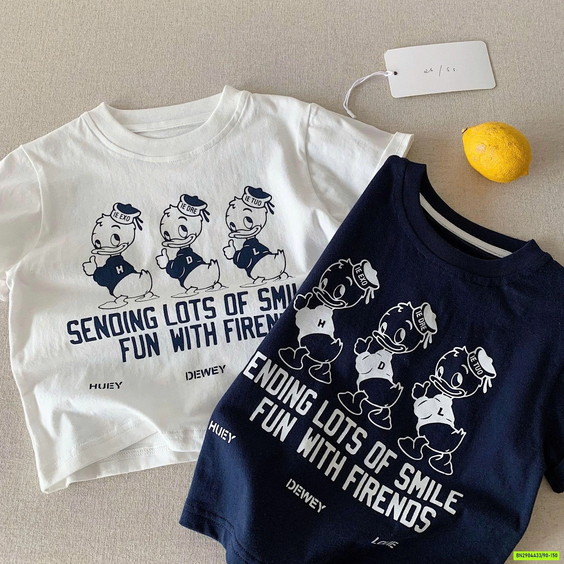 ÁO THUN 3 CHÚ VỊT DONAL