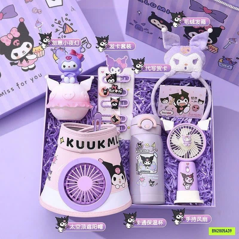 HỘP QUÀ KUROMI 6 MÓN
