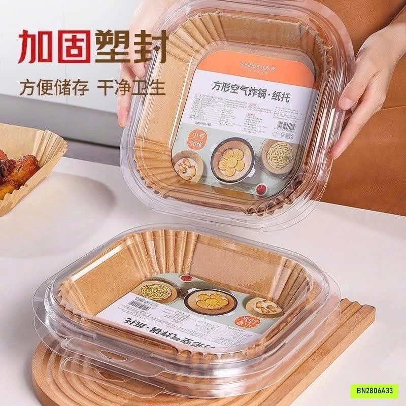 SÉT 200 GIẤY LÓT NỒI CHIÊN KHÔNG DẦU
