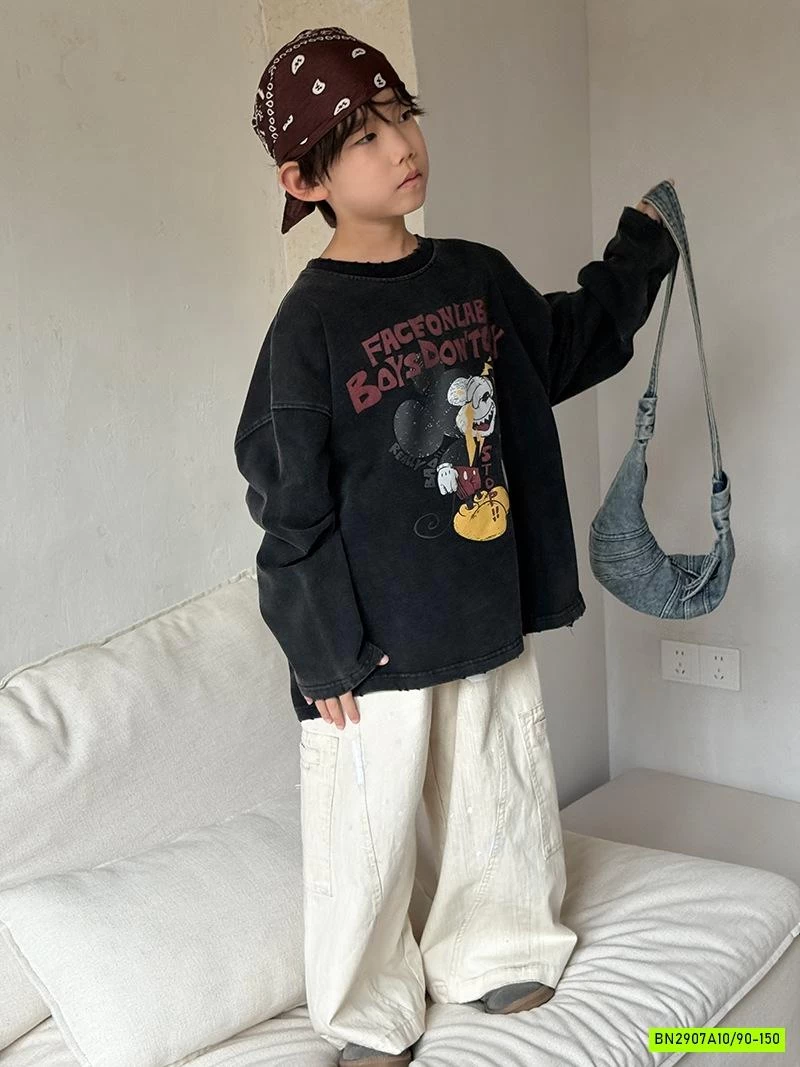 ÁO THUN MICKEY VIỀN RÁCH