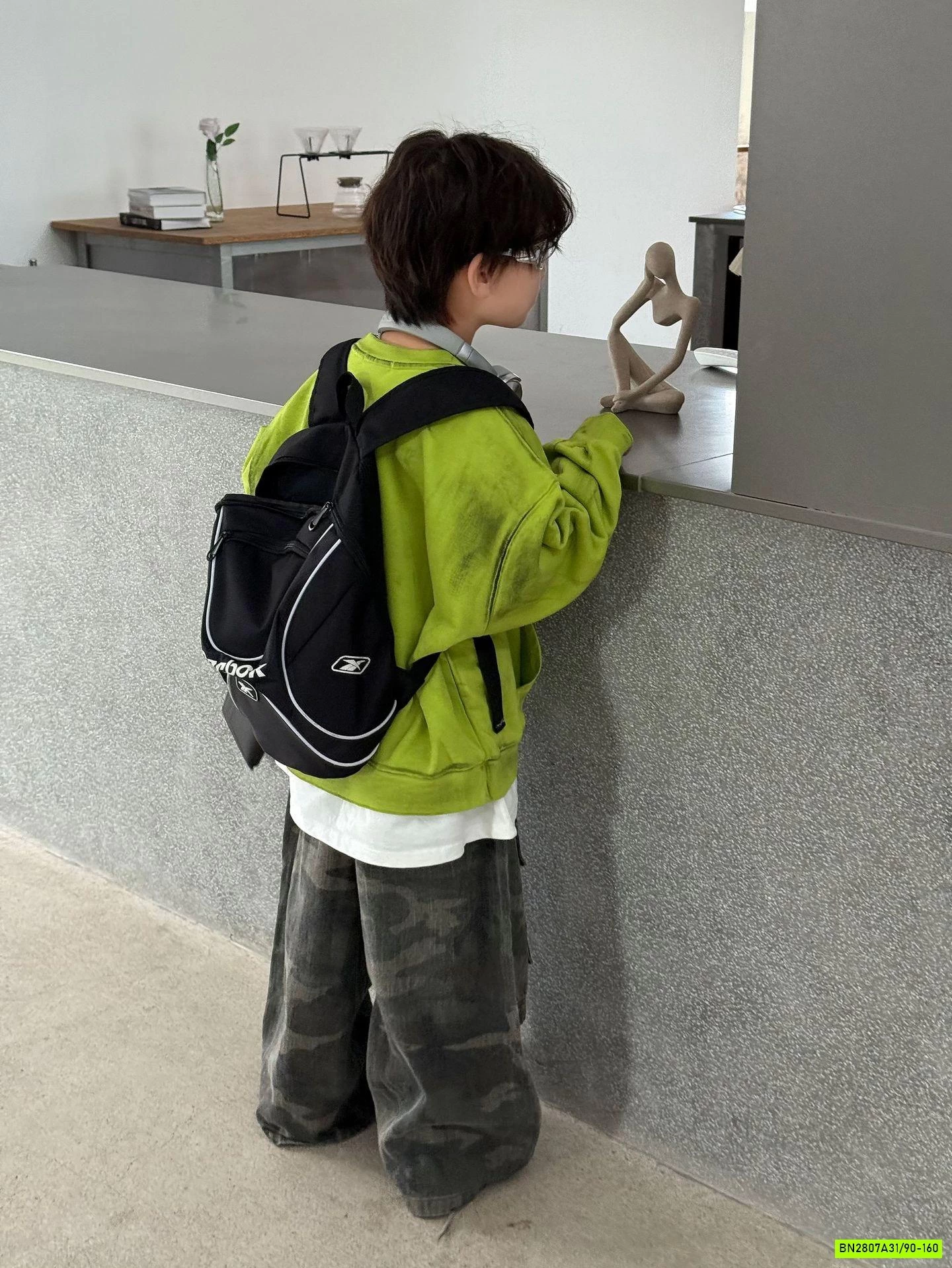 ÁO NỈ TÚI BỰNG LOANG MÀU