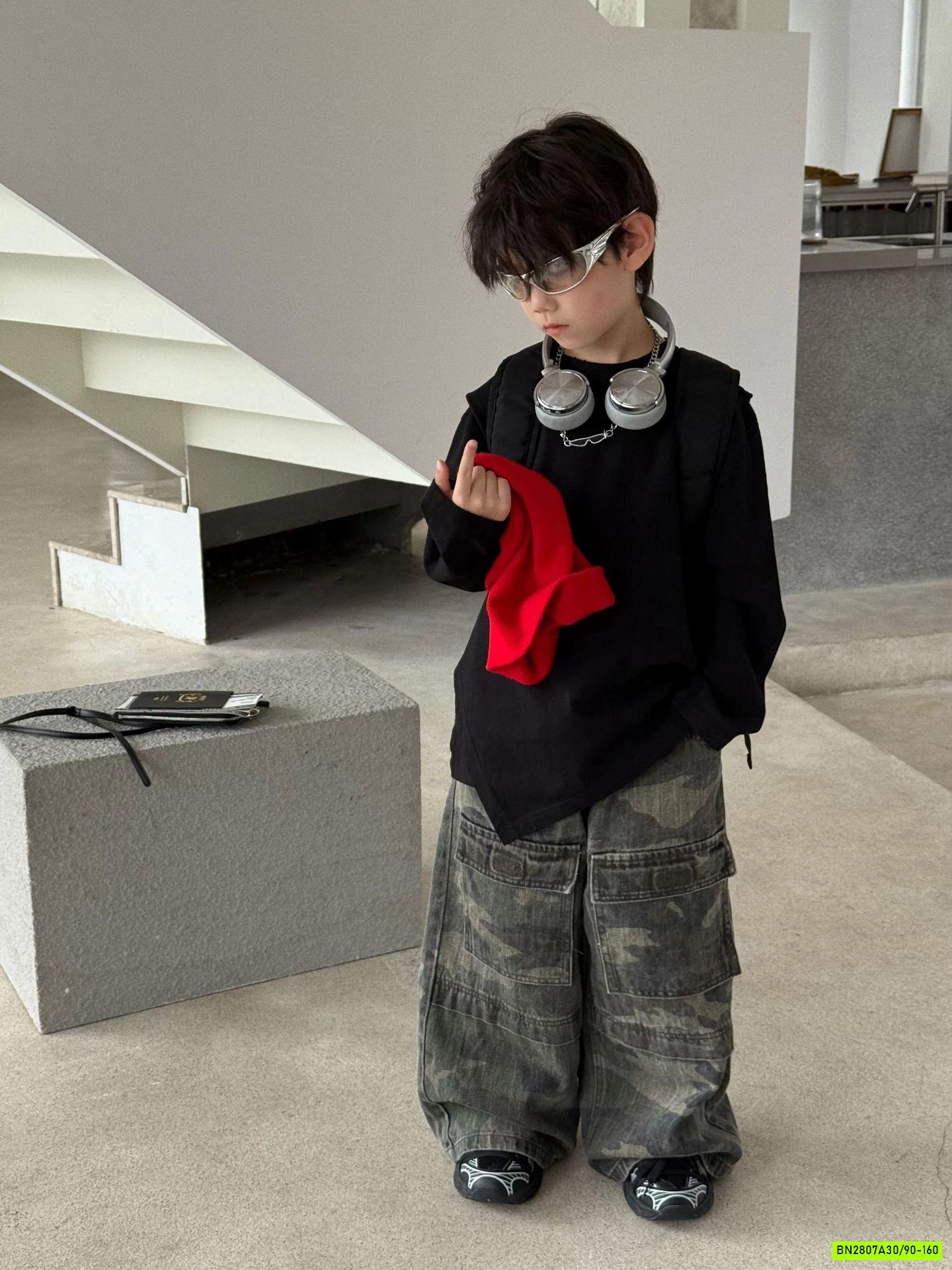 ÁO THUN GIẢ GILE VẠT LỆCH