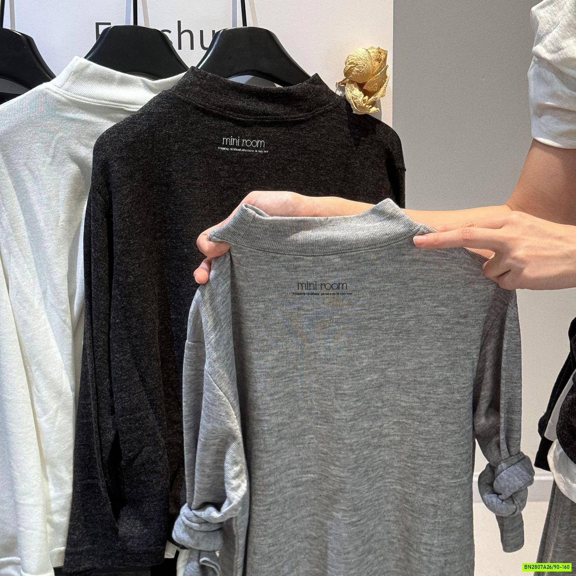 ÁO BÚN GIỮ NHIỆT CỔ 5P