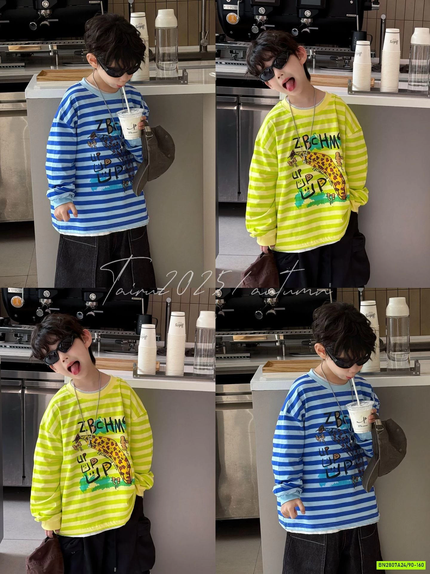 ÁO THUN KẺ MÙA THU MỚI