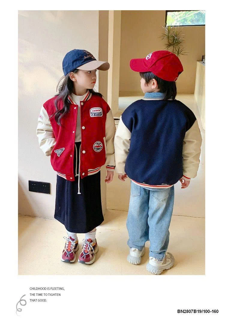 ÁO BOMBER BÓNG CHÀY CHO BÉ