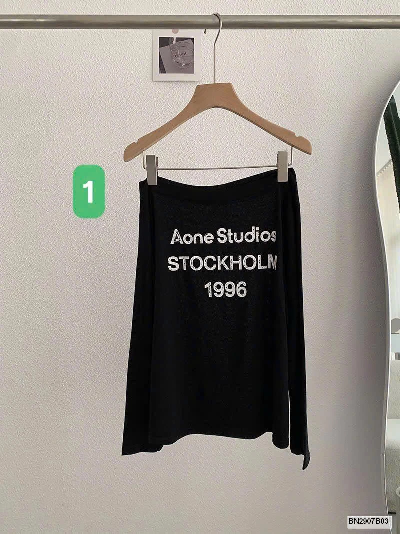 ÁO THUN CHỮ DÀI TAY NỮ