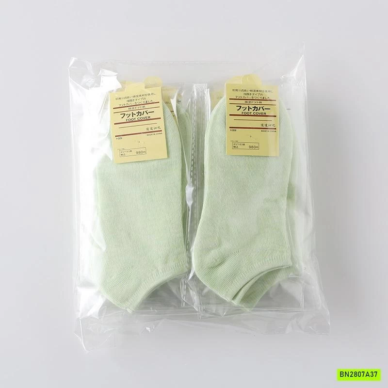 SÉT 10Đ TẤT NỮ TRƠN MÀU