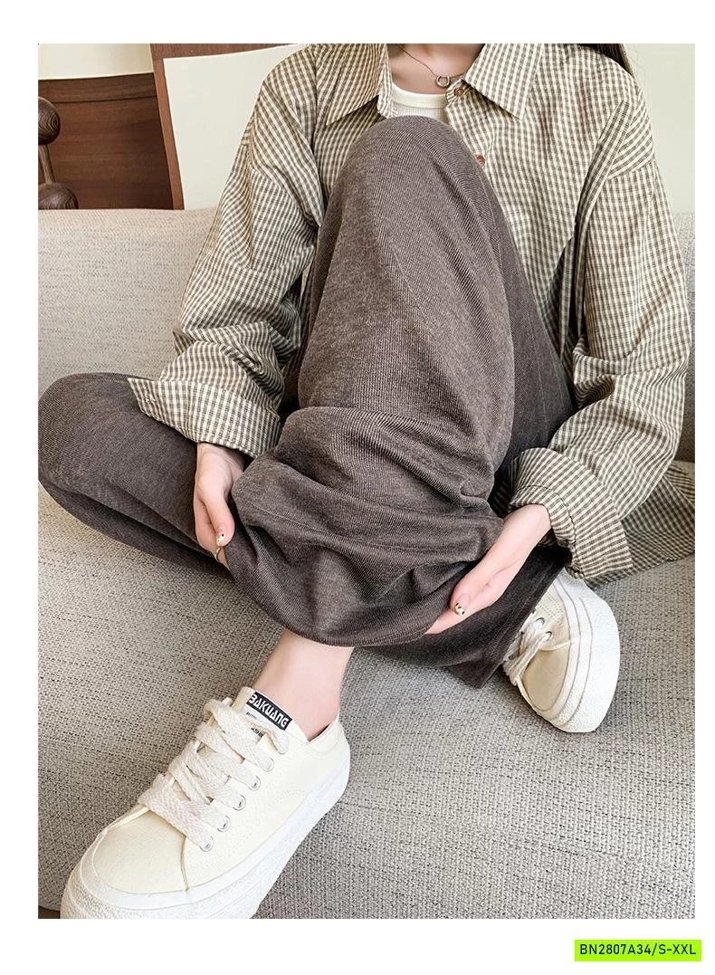 QUẦN NỈ SUÔNG CẠP CHUN