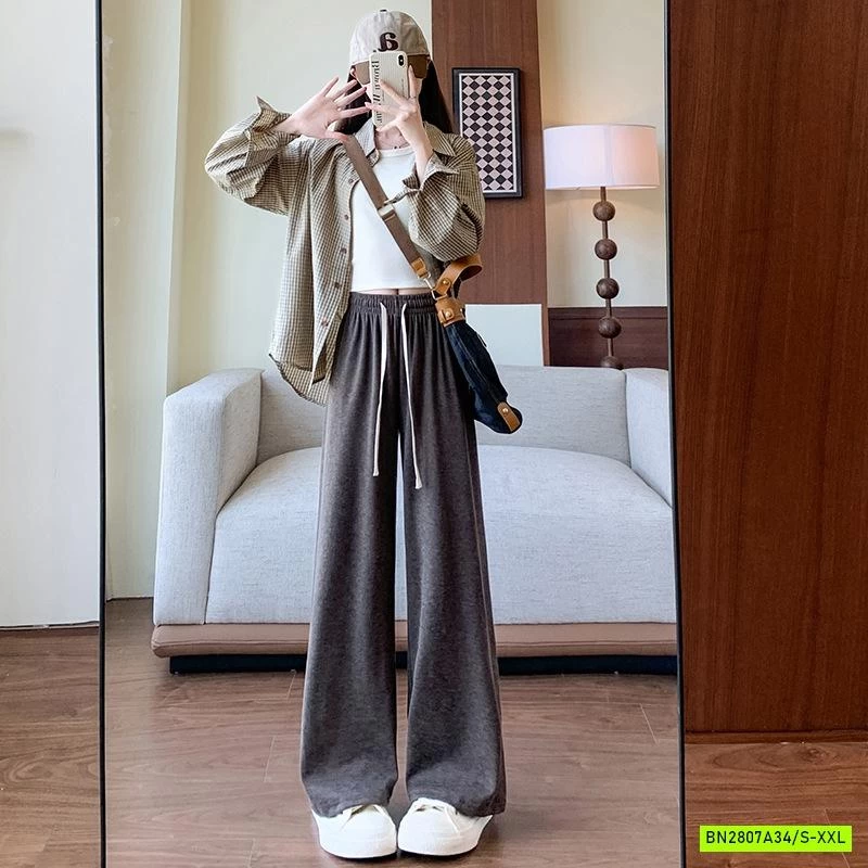 QUẦN NỈ SUÔNG CẠP CHUN