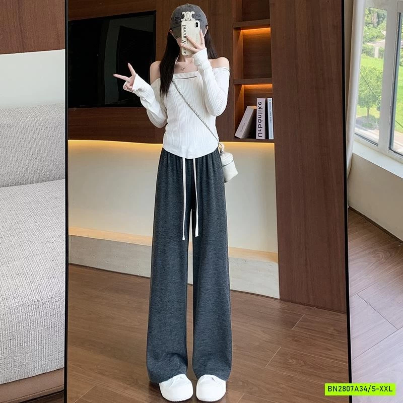 QUẦN NỈ SUÔNG CẠP CHUN