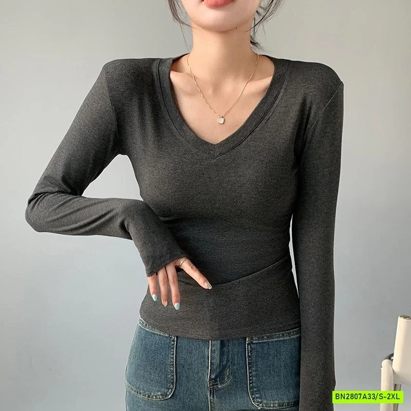 ÁO GIỮ NHIỆT CỔ V