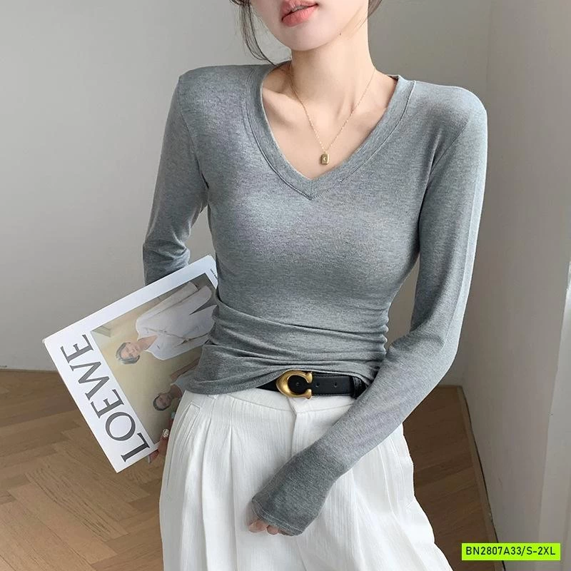 ÁO GIỮ NHIỆT CỔ V