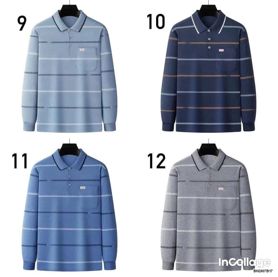 ÁO POLO TAY TRUNG NIÊN