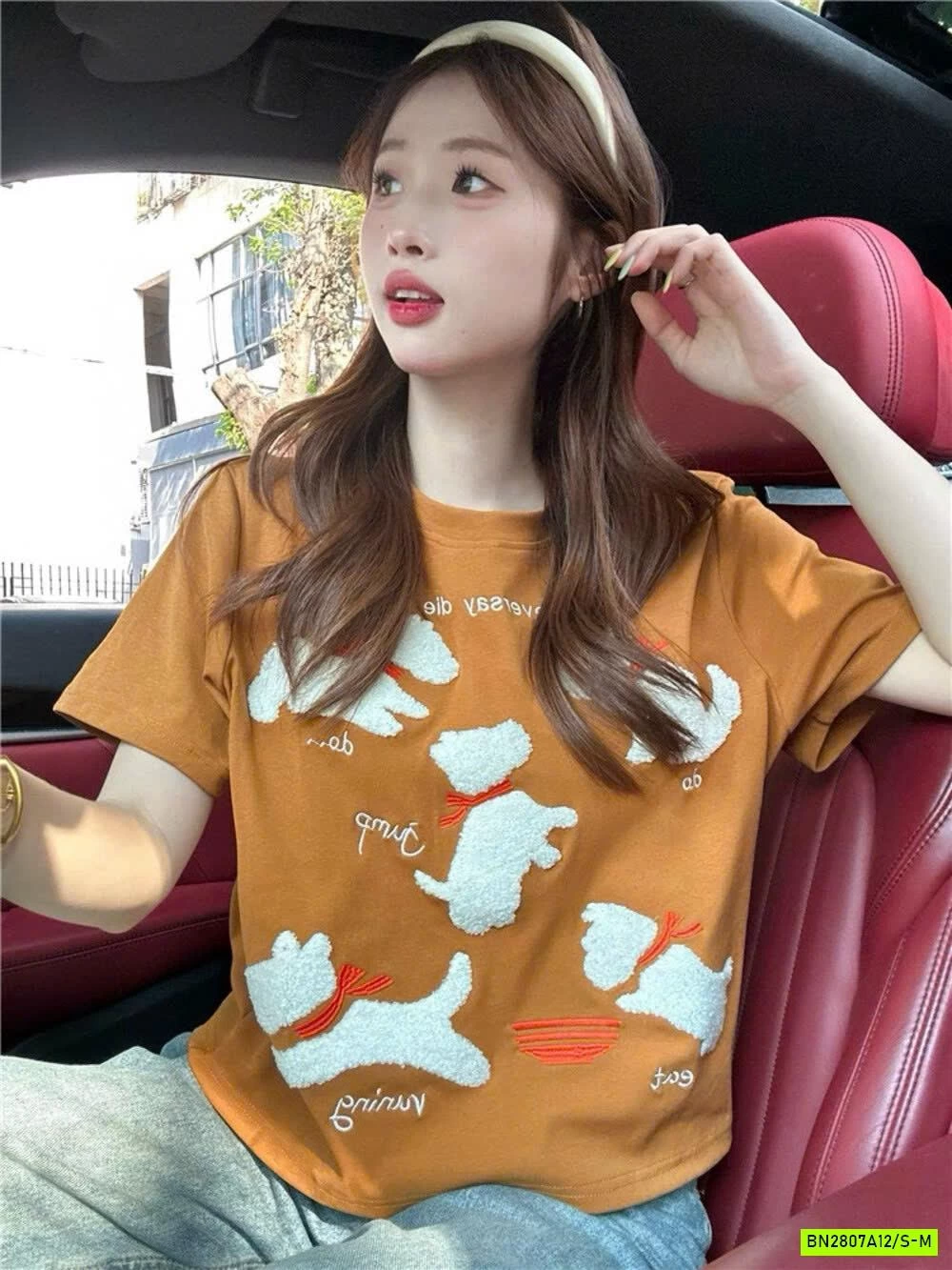 ÁO THUN CROPTOP CÚN NỔI WGWE