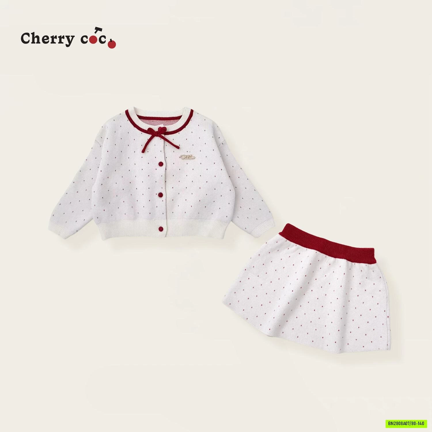 SÉT VÁY LEN 2 CHI TIẾT CHERRYCOCO