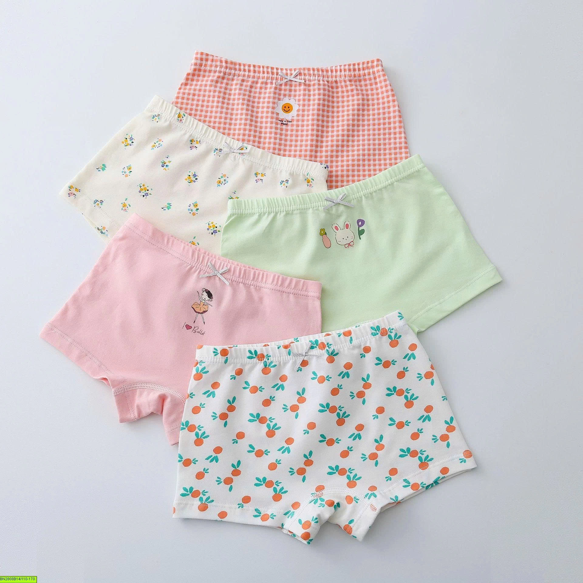SET 5 QUẦN CHIP COTTON ĐÙI CHO BÉ