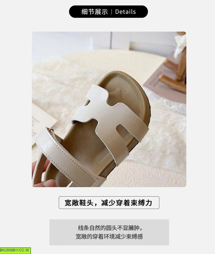 SANDAL QUAI CHỮ H
