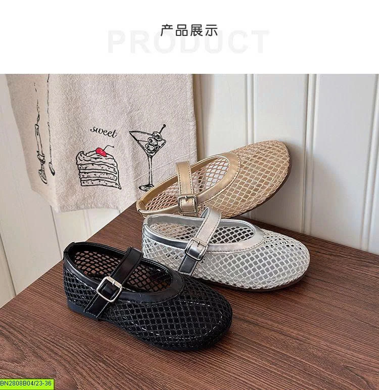 GIÀY LƯỚI QUAI KHUY CÀI