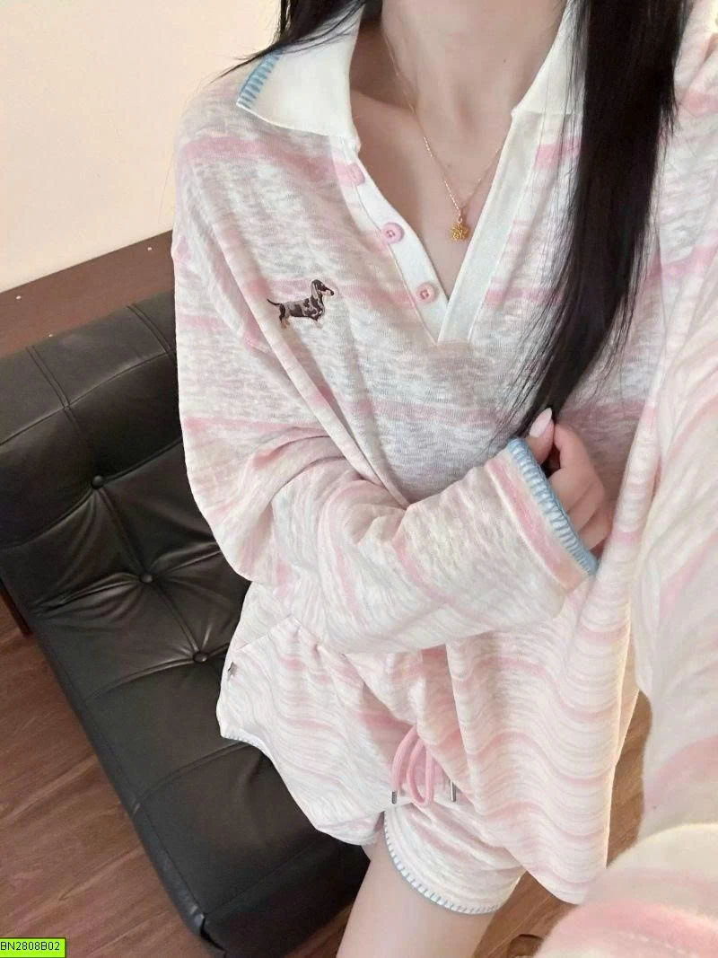 SET THUN GIẤY KẺ NGANG NỮ