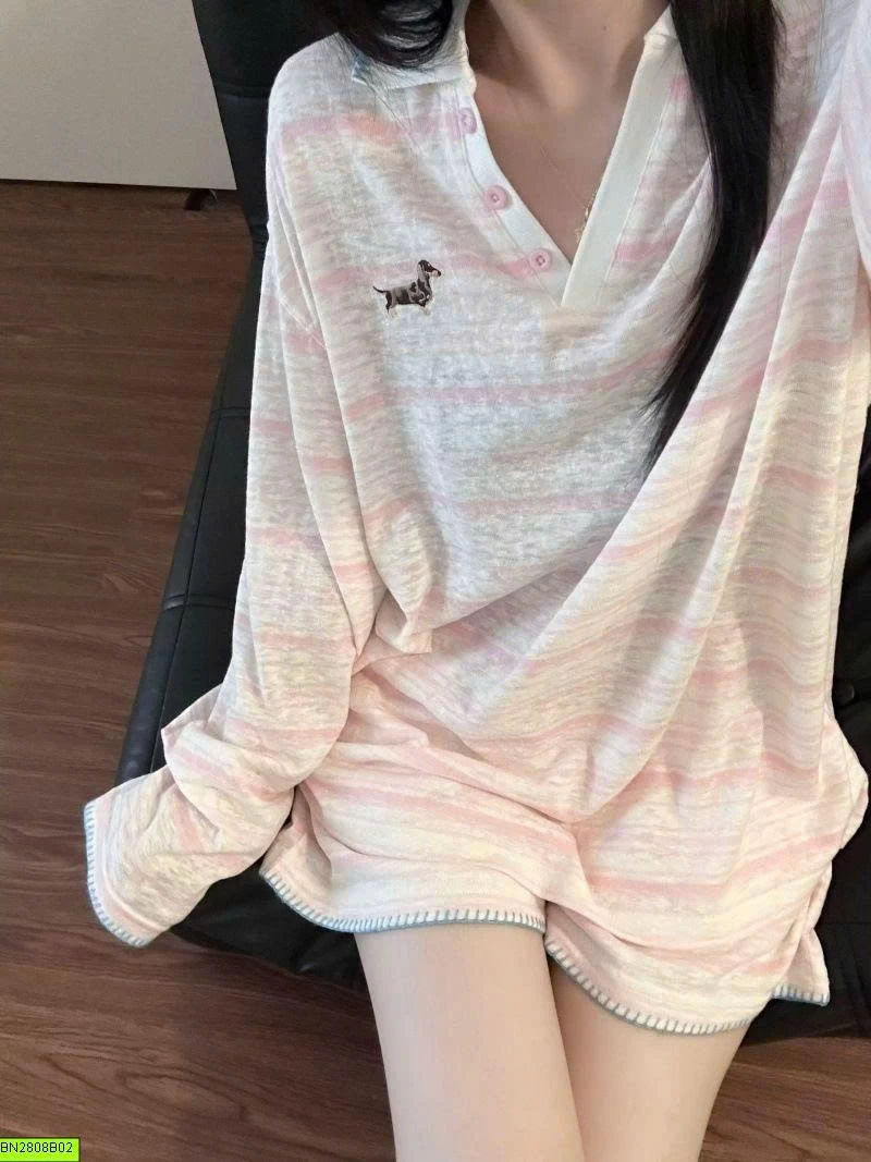 SET THUN GIẤY KẺ NGANG NỮ