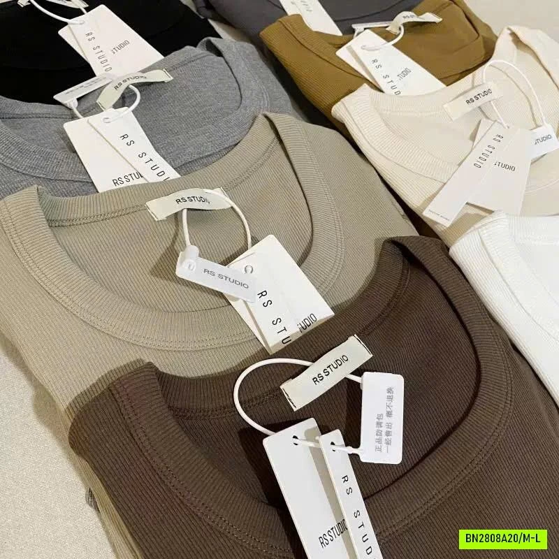 ÁO THUN NỮ U CỔ BASIC