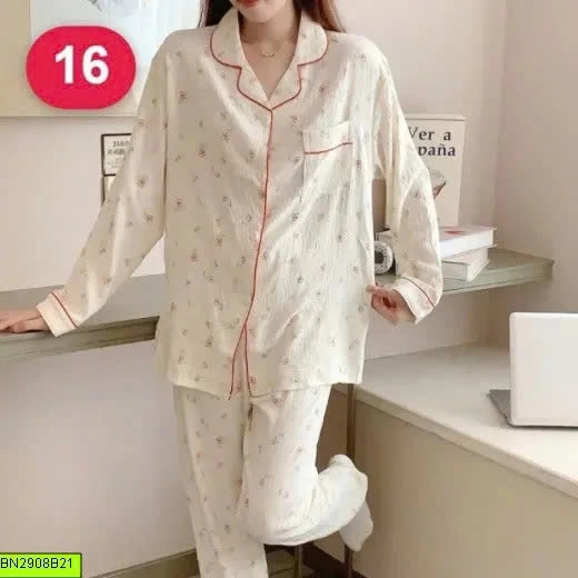 BỘ PIJAMA DÀI TAY HỌA TIẾT 20 MẪU