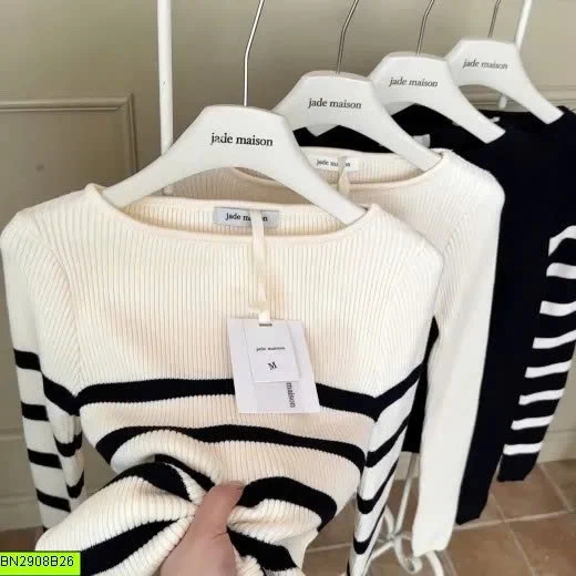 ÁO LEN JADEMAISON CỔ THUYỀN