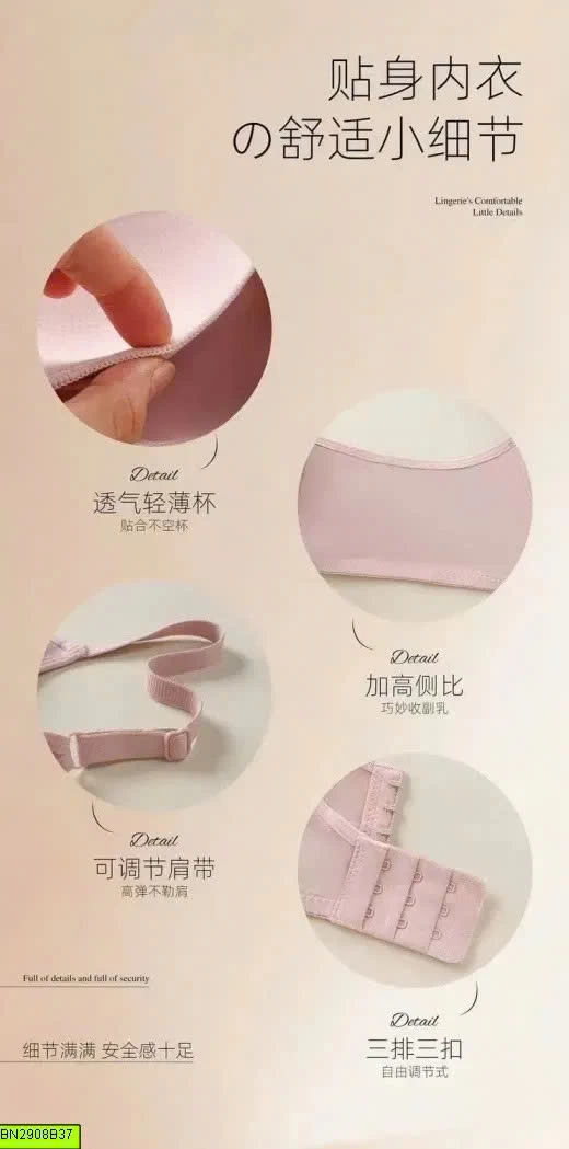 ÁO NGỰC MỎNG NHẸ - MỀM ÊM, THOÁNG KHÍ, KHÔNG GỌNG
