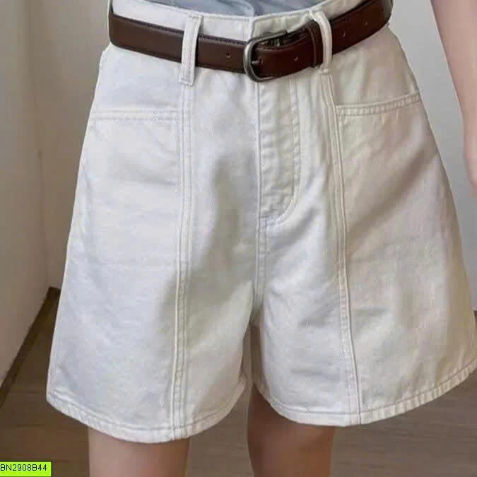 QUẦN SHORT JEAN TRẮNG
