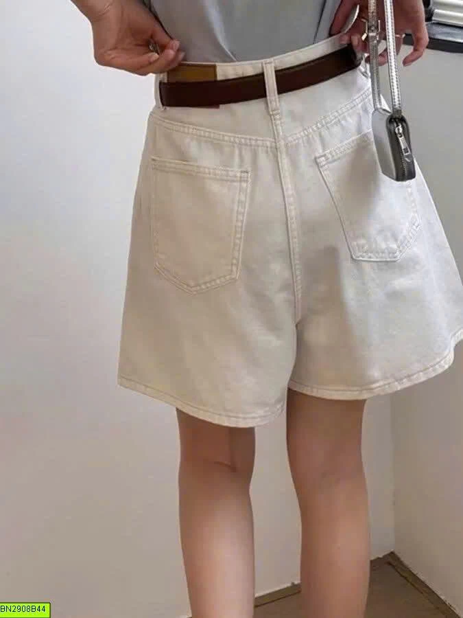 QUẦN SHORT JEAN TRẮNG