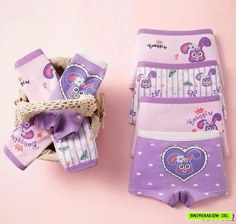 SET 4 QUẦN CHIP ĐÙI IN HÌNH BT
